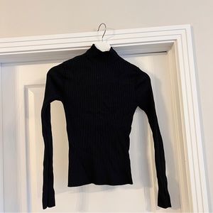 Dynamite ribbed form fitting turtle neck